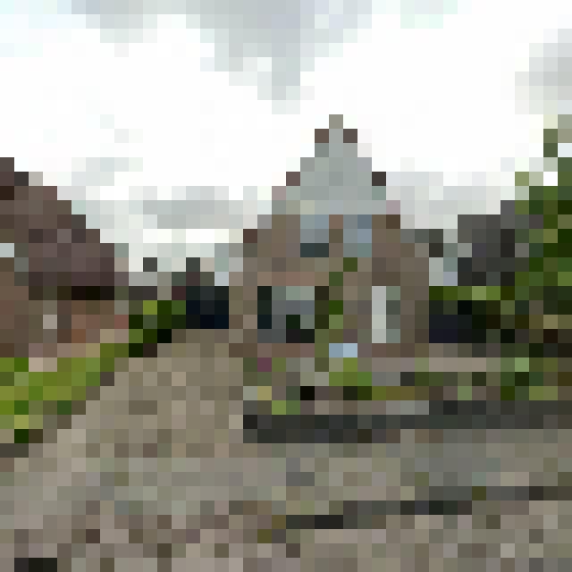 Foto van een huis in Dokkum
